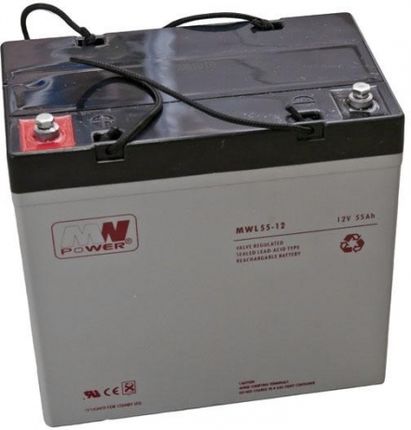 MW Power Akumulator AGM MWL 55-12 12V 55 Ah (MWL 55-12)