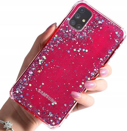 Etui do Samsung Galaxy M51 Case Brokat + Szkło 9H