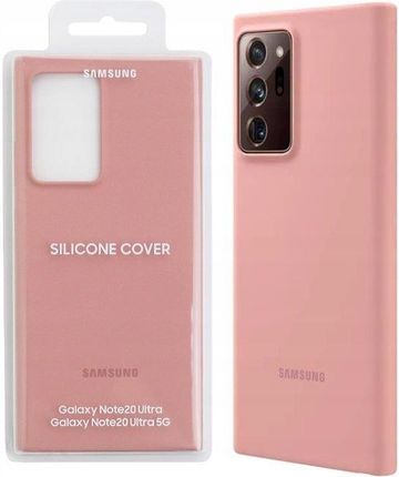 Samsung Silicone Cover do Galaxy Note 20 Ultra Różowy (EF-PN985TAEGWW)