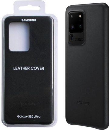 Samsung Leather Cover do Galaxy S20 Ultra Czarny (EF-VG988LBEGWW)