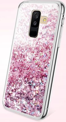 Etui Brokat Do Samsung A6 Plus Liquid Case + Szkło