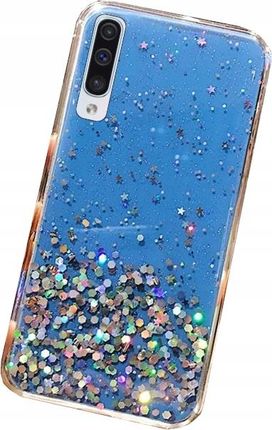 Etui Brokat Do Samsung A70 Glitter Case + Szkło