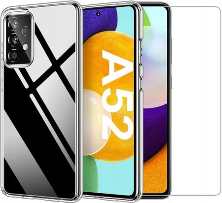 Etui do Samsung Galaxy A52 Obudowa Case + Szkło