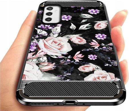 Etui do Samsung Galaxy M52 5G wzory Case + Szkło