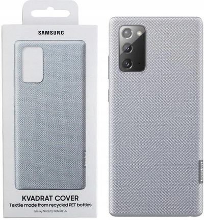 Samsung Kvadrat Cover do Galaxy Note 20 Szary (EF-XN980FJEGWW)