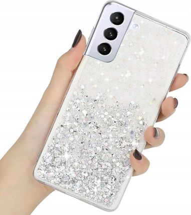 Etui Brokat Do Samsung S21 Glitter Clear