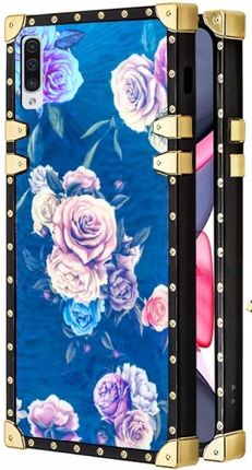 Etui Do Samsung A50 Mocne Róże Ring Case + Szkło
