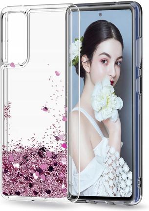 Etui Brokat Do Samsung S20 Fe Liquid Case + Szkło