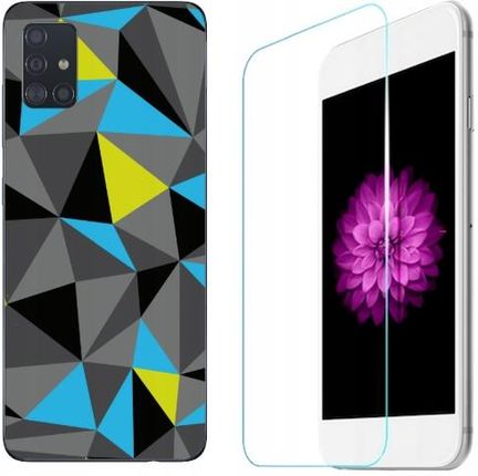 100 wzorów Etui + Szkło do Samsung Galaxy A71 Case