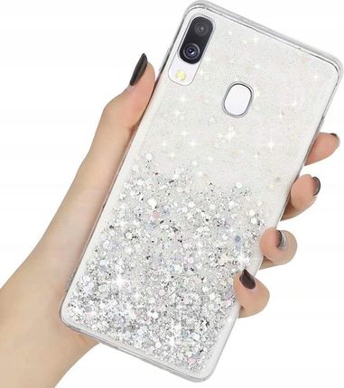 Etui Brokat Do Samsung A40 Glitter Case + Szkło