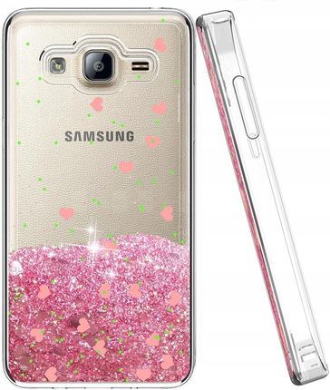 Etui Brokat Do Samsung J3 2016 Liquid Case+szkło