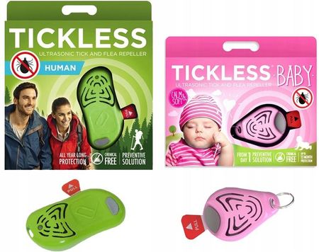 Odstraszacz Na Kleszcze Tickless Baby+ Human Green