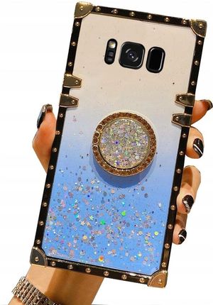 Etui Do Samsung S8 Mocne Brokat Ring Case + Szkło