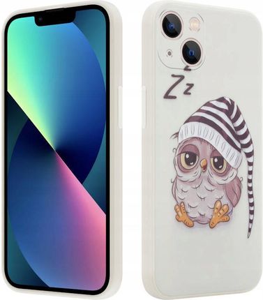 MX Owl Sleepy Samsung S21 Ultra 5G Beige / Beżowy
