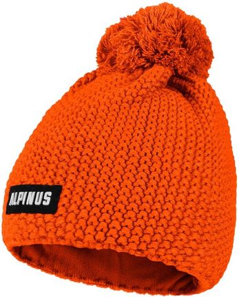 Czapka z merino Alpinus Mutenia Hat pomarańczowy