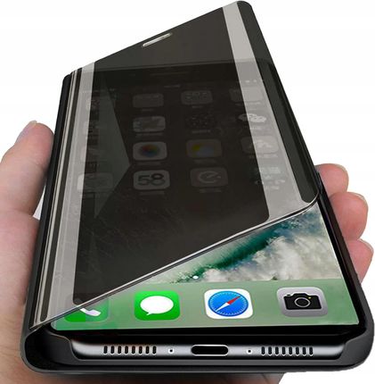 Etui Flip Clear View Cover do Samsung A40 + Szkło