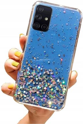 Etui Brokat Do Samsung A71 Glitter Case + Szkło