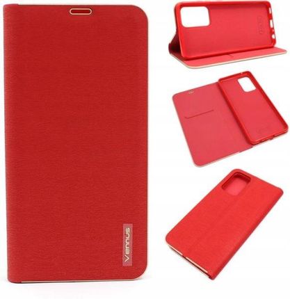 Etui Flip Vennus do Samsung A52 / A52s 5G czerwony