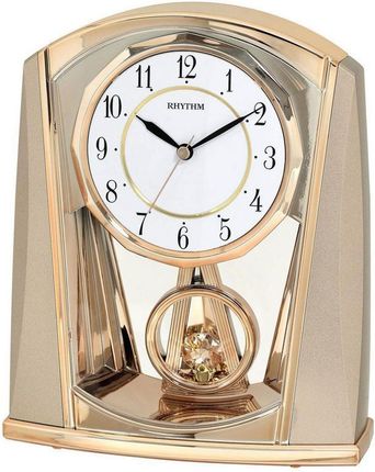 Rhythm Zegar kominkowy rose gold z wahadłem 4RP772WR1 (4RP772WR13)