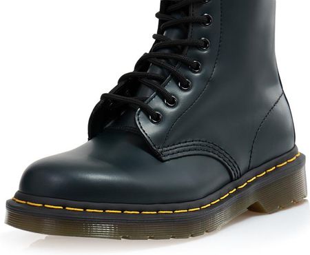 Doc martens navy clearance smooth