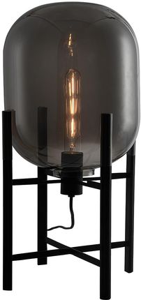 Italux - Lampa stojąca MAVERSA S E27 śr. max. 45mm - czarny/dymiony - FL-82321-1A-S (FL823211AS)