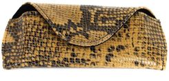 Zdjęcie KEMER Etui na okulary - print wężowy jasny brąz - Skarszewy