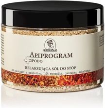 Korana APIPROGRAM Sól do stóp relaksująca 500g