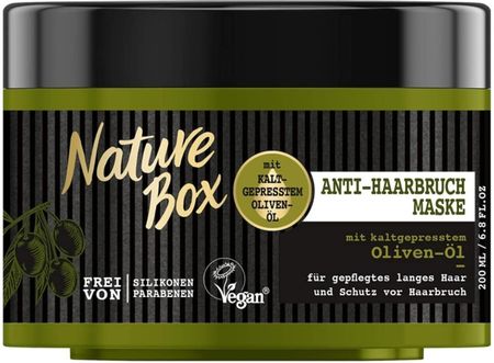 Nature Box Maska z oliwą z oliwek 200ml
