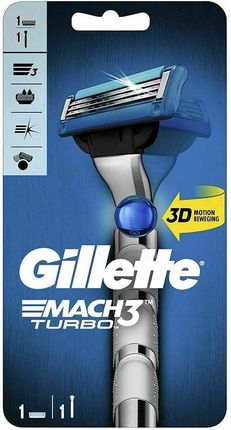 Gillette Mach 3 Turbo Maszynka Do Golenia + Wkład