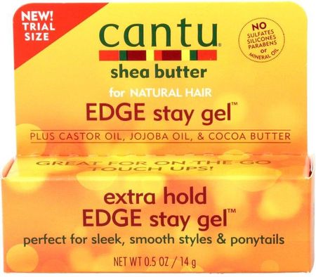 Cantu Odżywka Shea Butter Natural Hair Extra Hold Edge Stay Żel 14g