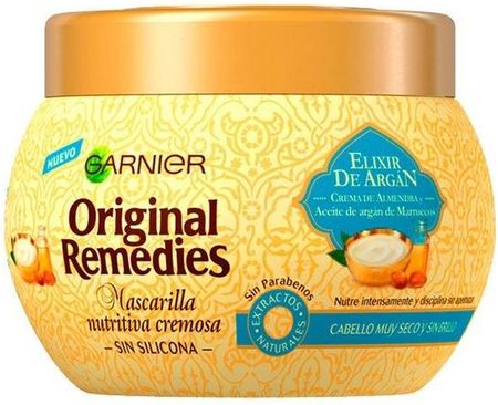 Garnier Odżywcza Maska do Włosów Elixir De Argán Original Remedies Fructis 300ml
