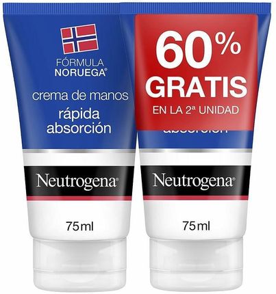 Neutrogena Formuła Norweska szybko wchłaniający się krem do rąk 2 x 75 ml