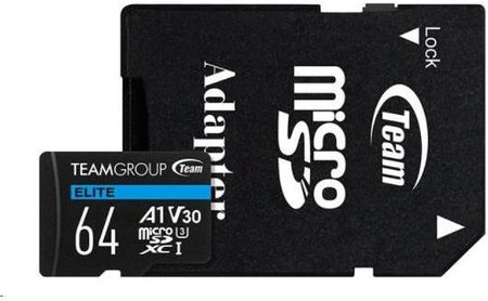 Teamgroup Memory Card Micro Sdxc 1Tb Elite A1 V30 + Adapter (TEAUSDX1TIV30A103)