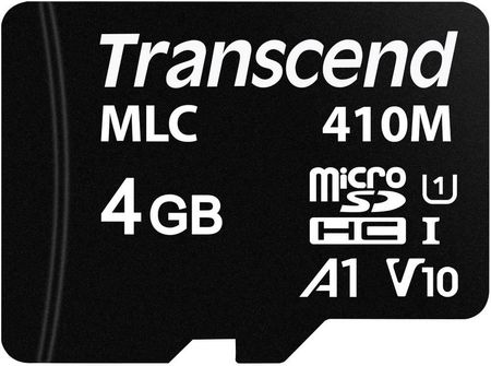 Transcend Karta pamięci microSD TS4GUSD410M, 4 GB, Class 10 UHS-I (TS4GUSD410M)