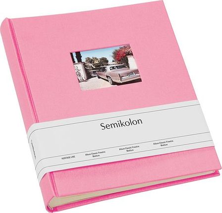 Semikolon Album na zdjęcia Classic Finestra średni różowy (360348)