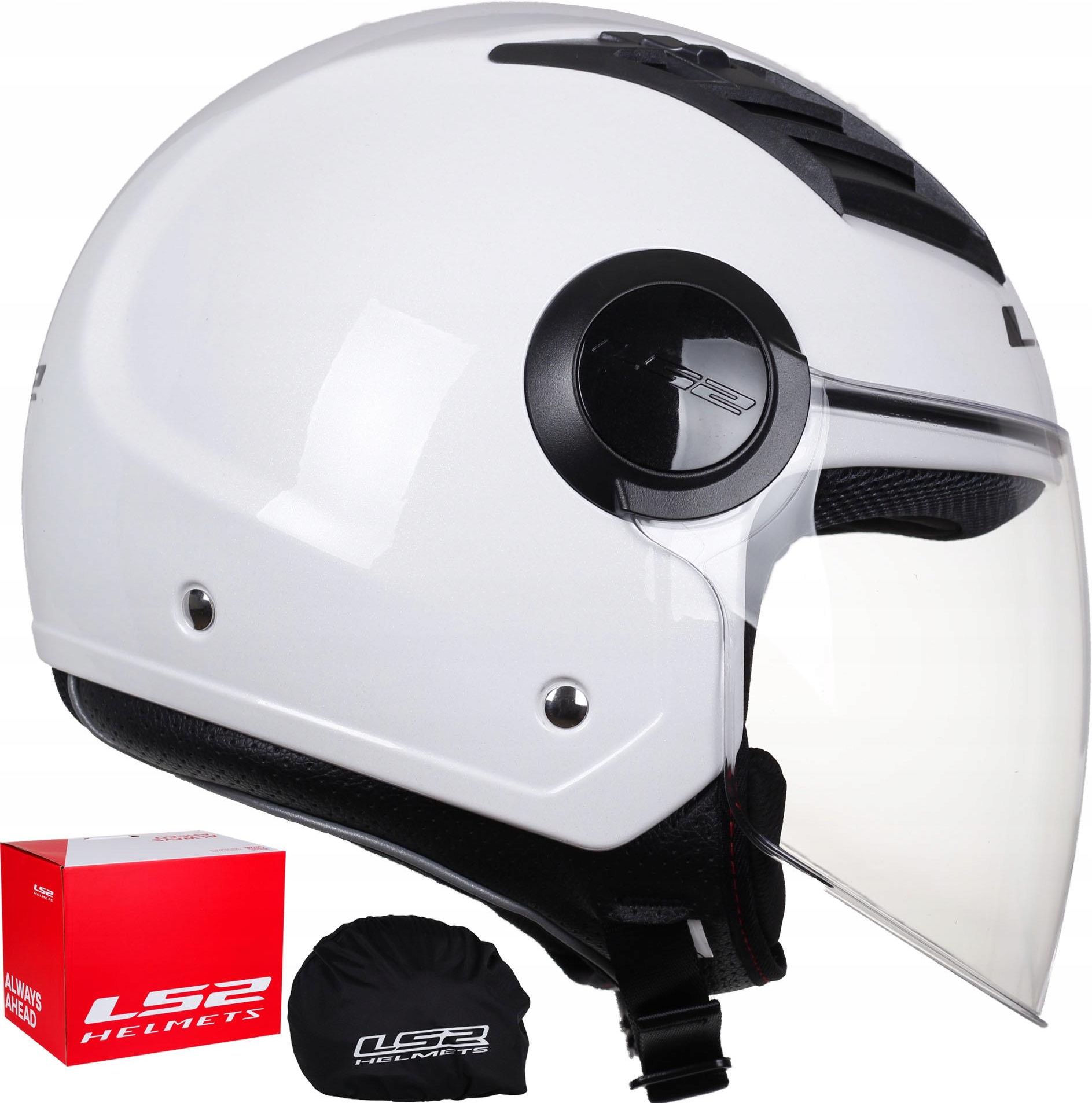 Ls2 OF562 AIRFLOW WE KASK OTWARTY JET BIAŁY - zdjęcie 2 Ls2 OF562 AIRFLOW WE KASK OTWARTY JET BIAŁY
