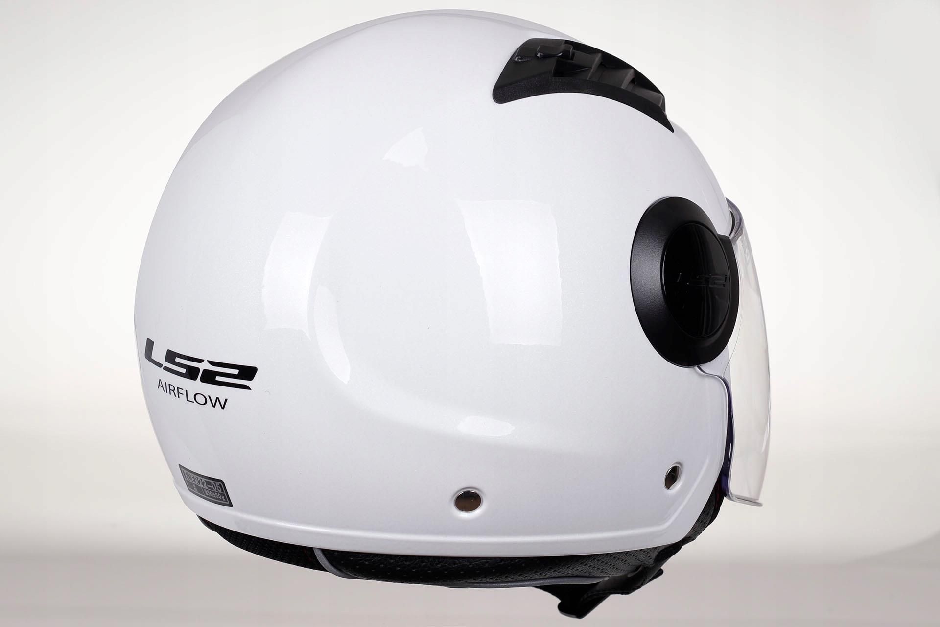 Ls2 OF562 AIRFLOW WE KASK OTWARTY JET BIAŁY - zdjęcie 3 Ls2 OF562 AIRFLOW WE KASK OTWARTY JET BIAŁY