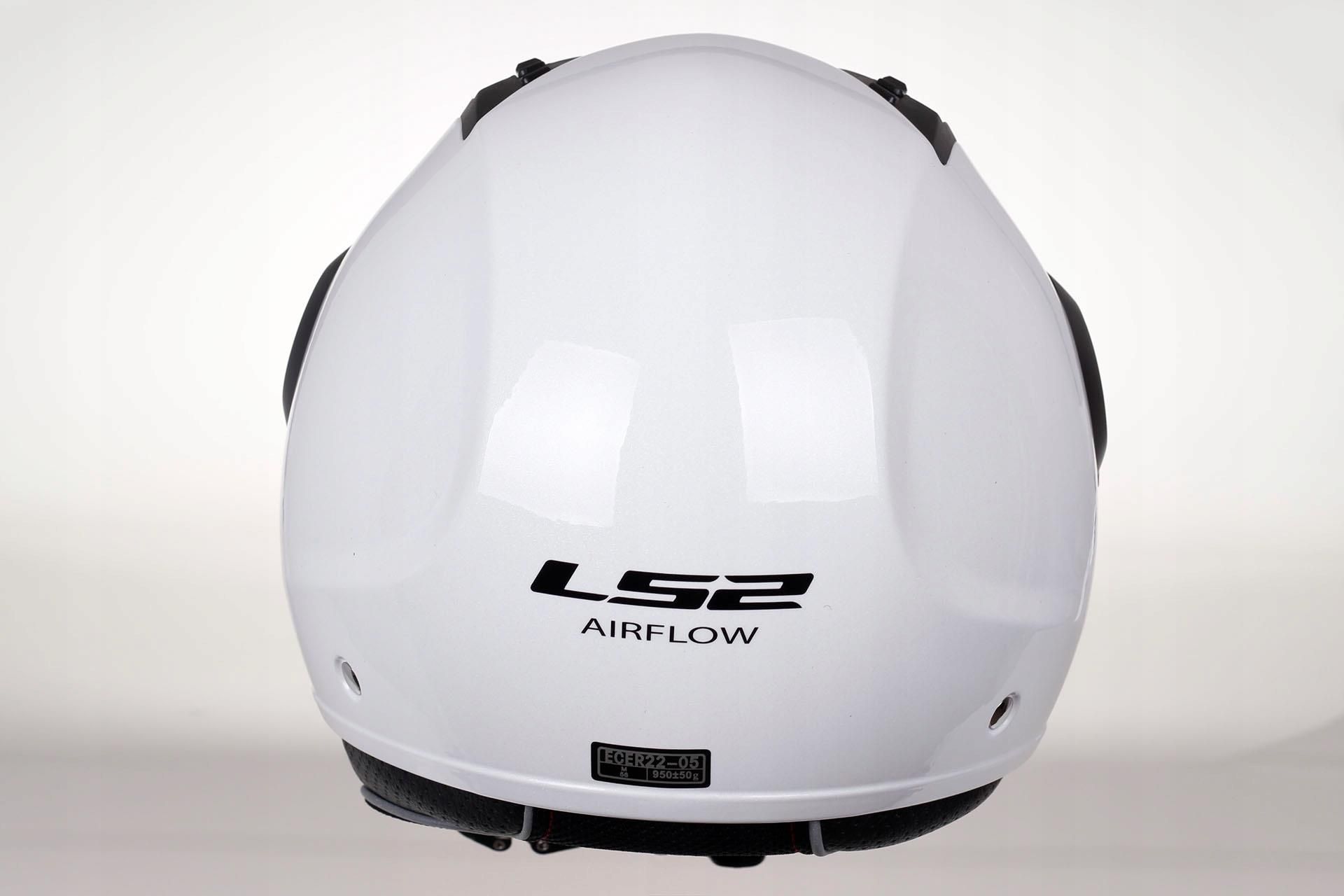 Ls2 OF562 AIRFLOW WE KASK OTWARTY JET BIAŁY