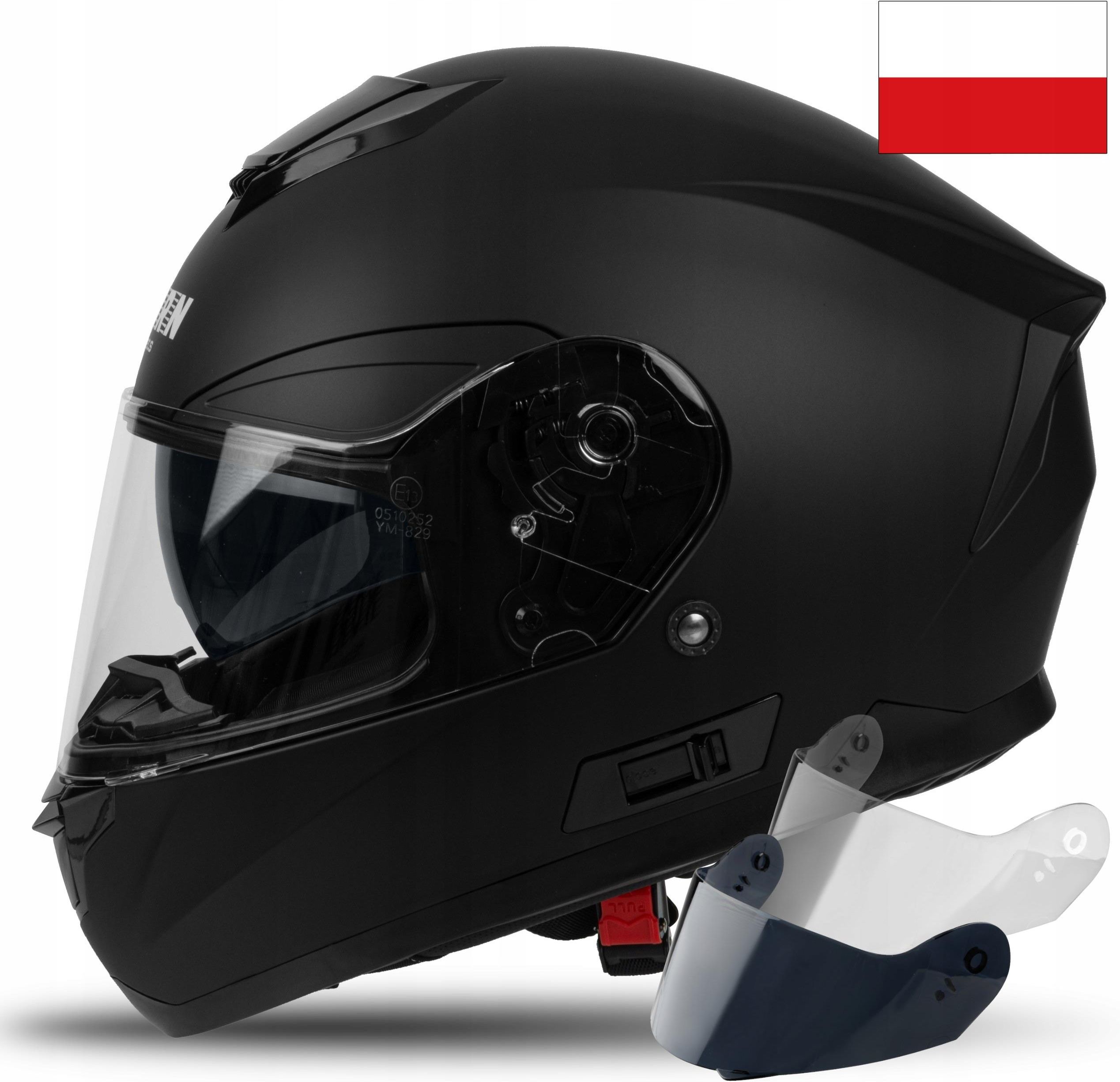 Kask Motocyklowy Horn Kask Motocyklowy Blenda SŁoneczna Kominiarka Opinie I Ceny Na Ceneopl 8769