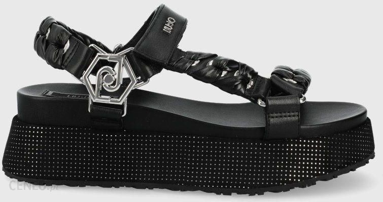 Sandalias Liu Jo Maxi Wonder Printed Sandal 7 BA2145 TX121 Black/Ciment  S1084