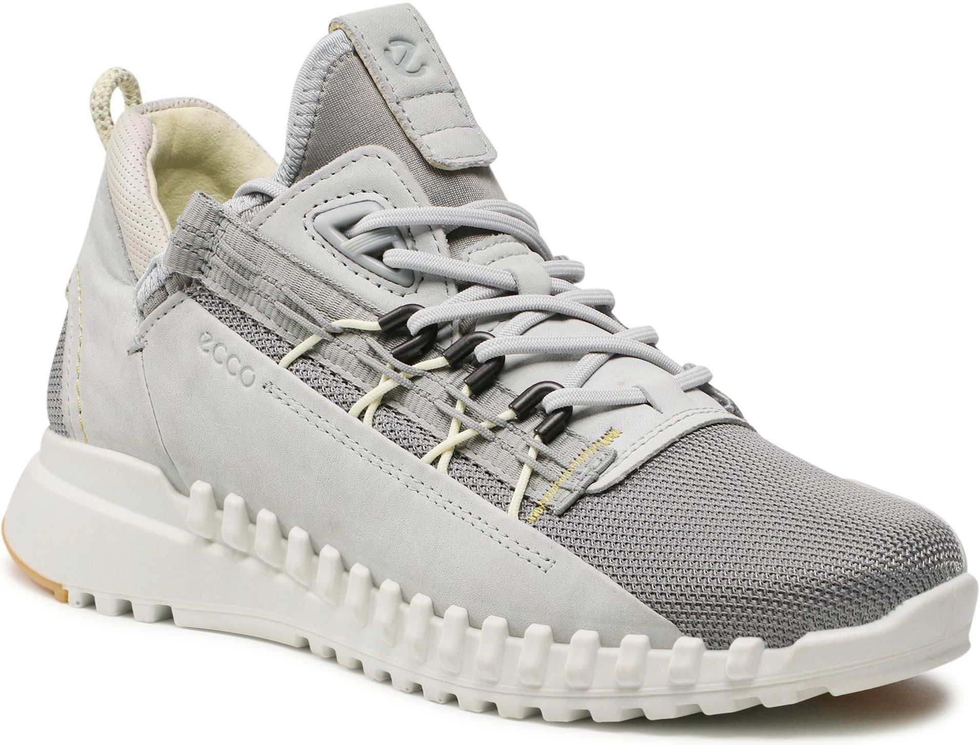 Sneakersy ECCO - Zipflex W 80386301379 Concrete - Ceny i