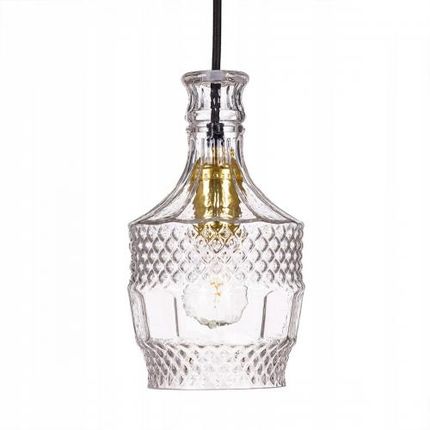 Ledigo Lampa wisząca kryształowa szklana elegancka przezroczysta (LDG0105)