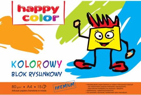 Gdd Blok Rysunkowy A4/10 Kolor Happy A'20 6620