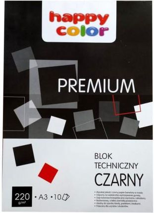Gdd Blok Techniczn A3/10 Premium Czarny 220G A'10 7108