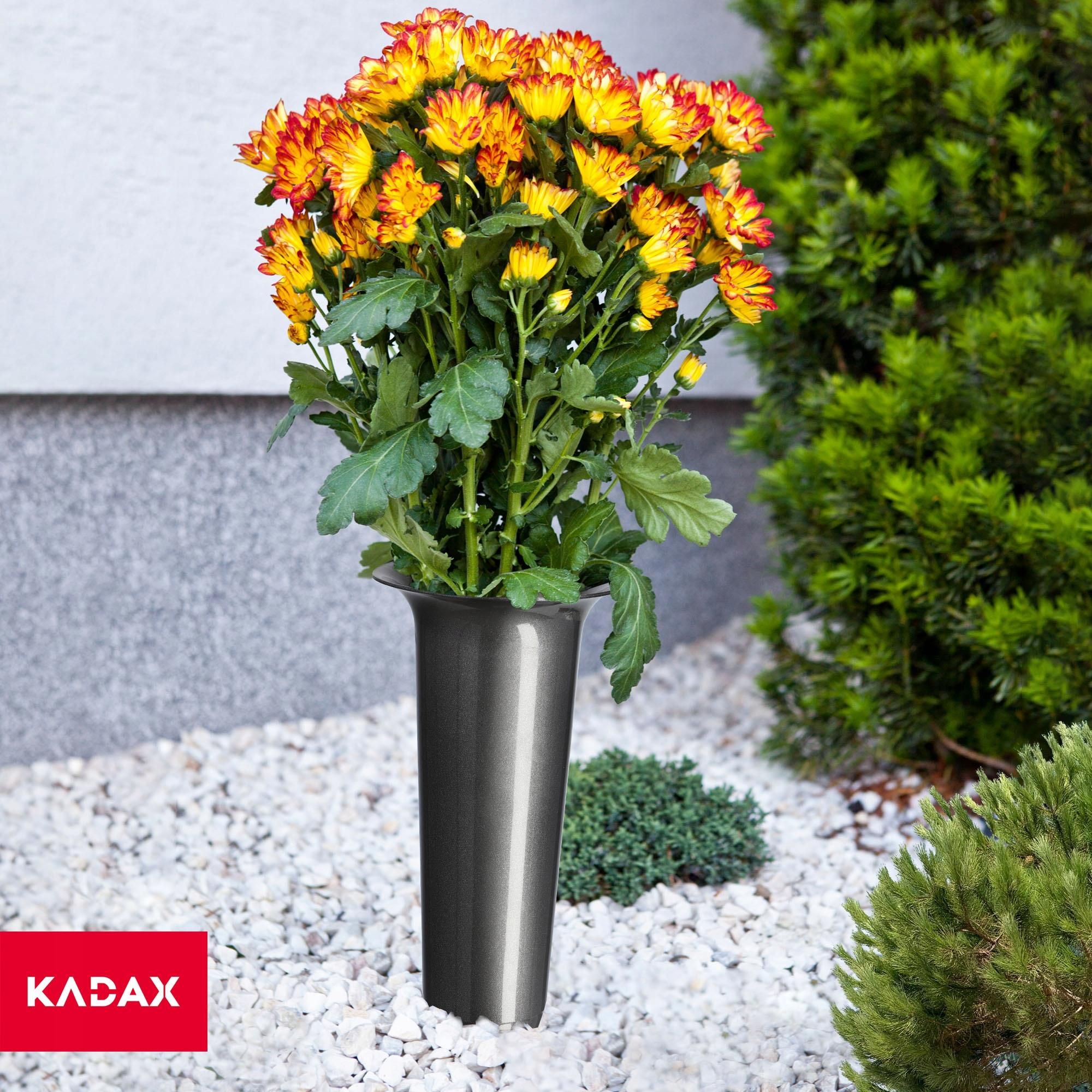 Flakon Na Cmentarz Wbijany Nagrobek Grafitowy 23Cm 9801902869 - zdjęcie 3 Flakon Na Cmentarz Wbijany Nagrobek Grafitowy 23Cm 9801902869