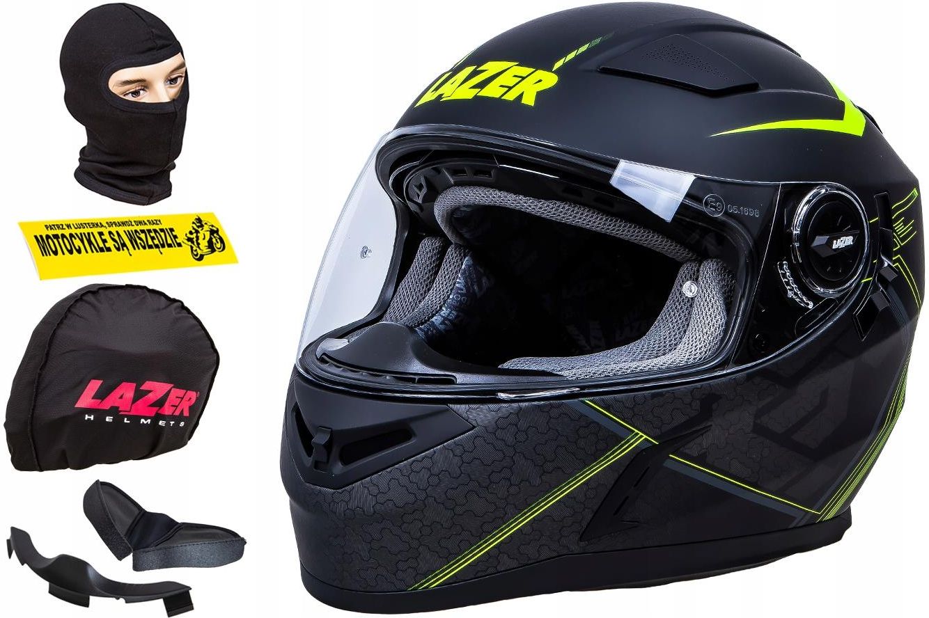 Kask Motocyklowy Lazer Kask Paname Evo Z Line Black Czarny Opinie I Ceny Na Ceneo Pl