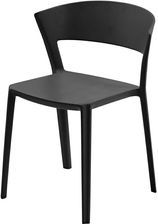 Zdjęcie King Home Krzesło Jasper Czarne Polipropylen 38602 - Bełchatów