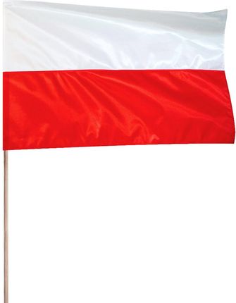 Metro Flaga Narodowa Biało Czerwona Z Drzewcem 112X70Cm 298533