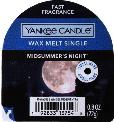 Yankee Candle Wosk Zapachowy Midsummer'S Night Wax Melts 22 G 326129629744