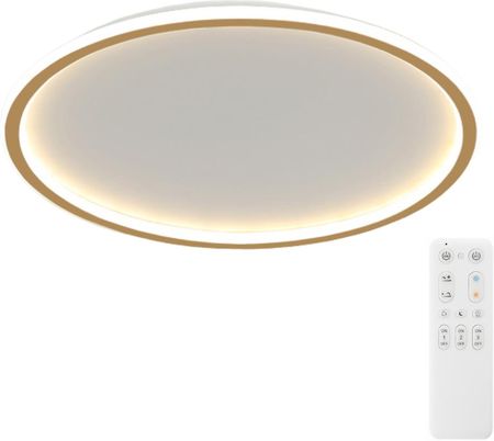 Abigali Plafon LED złoty okrągły MD1803-R50-Y-G srebrn (MD1803R50YG)
